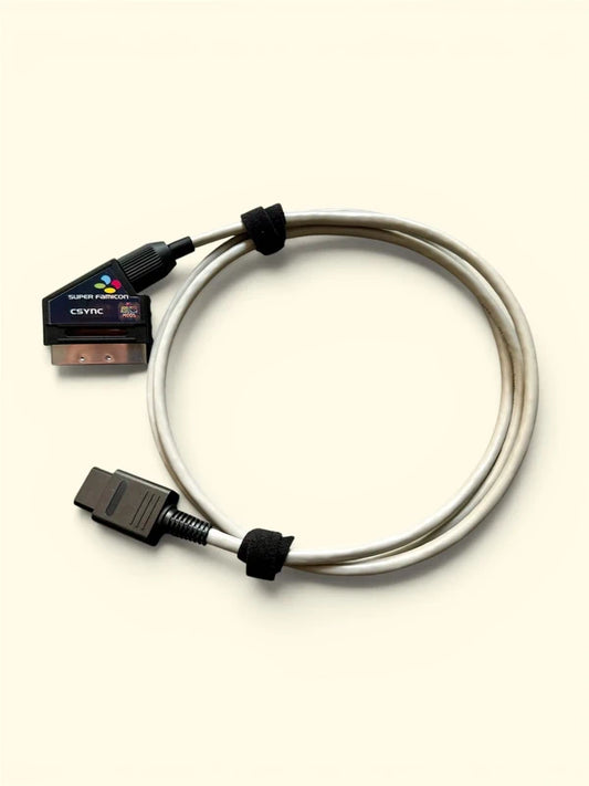 Premium RGB scart cable for Super famicom (NTSC)